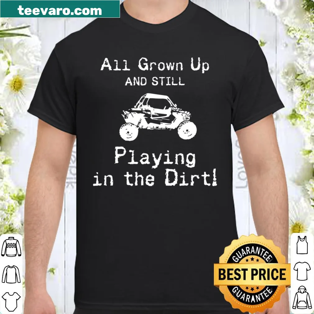 Adventurous graphic of a UTV playing in dirt