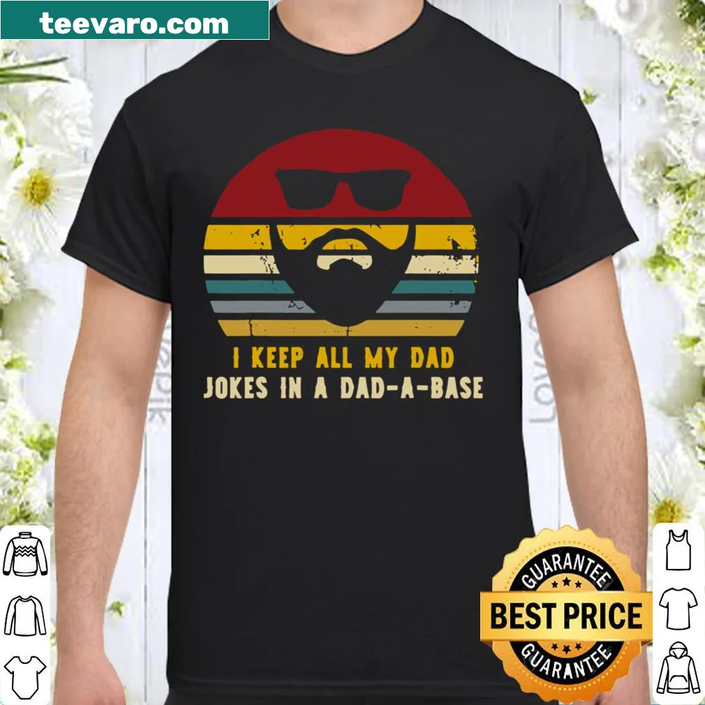 Vintage Dad joke shirt with humorous text in distressed style