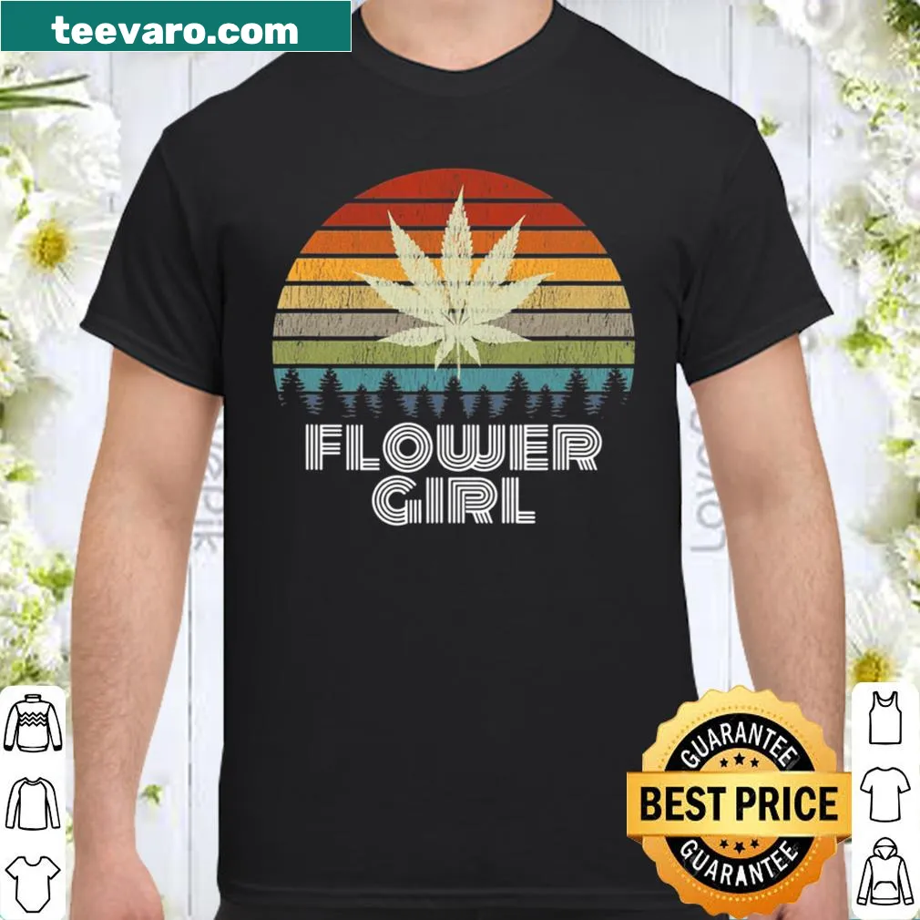 Vintage Stoner Mom shirt with retro pothead flower graphic
