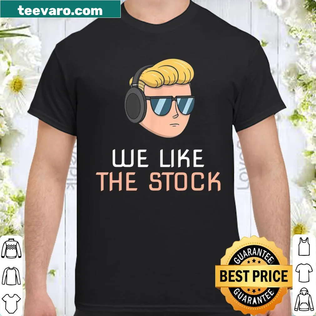 Playful stock market shirt with Wall Street Bets reference
