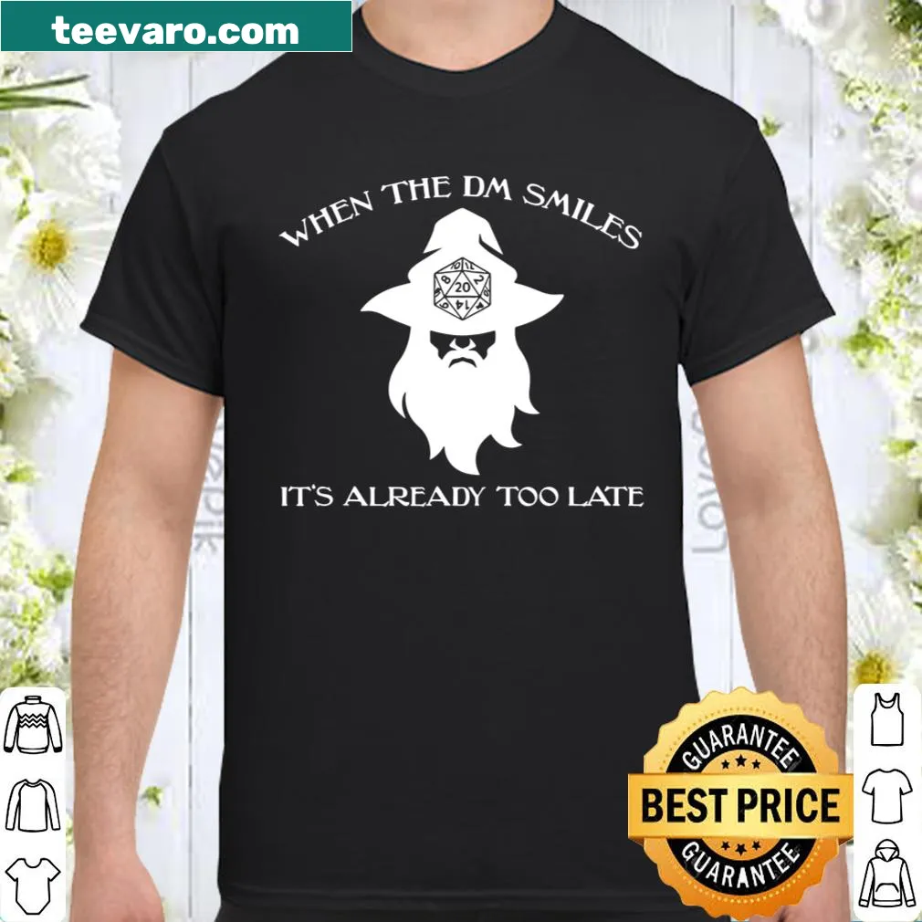 Funny RPG-themed shirt celebrating Dungeons and Dragons