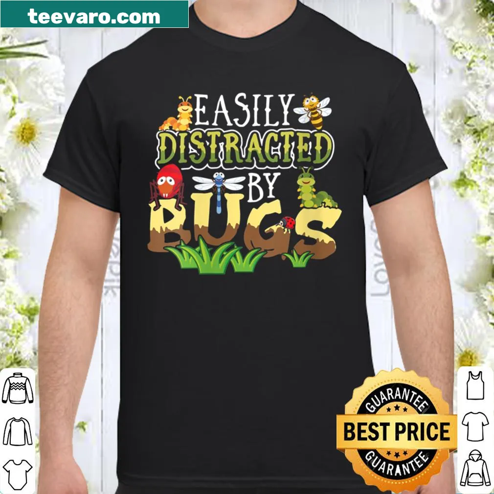 Fun science-themed shirt for bug enthusiasts with playful insect graphics