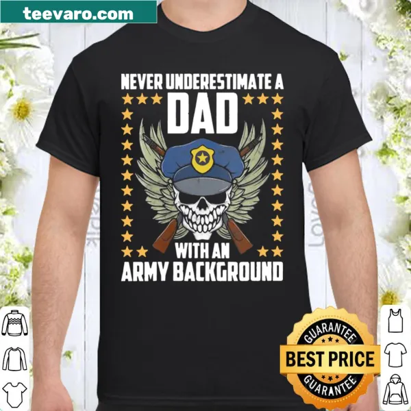 Sentimental shirt celebrating dads for Father's Day or birthdays