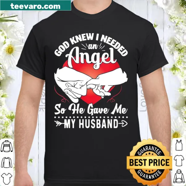 Sentimental shirt for women with loving phrase about husbands