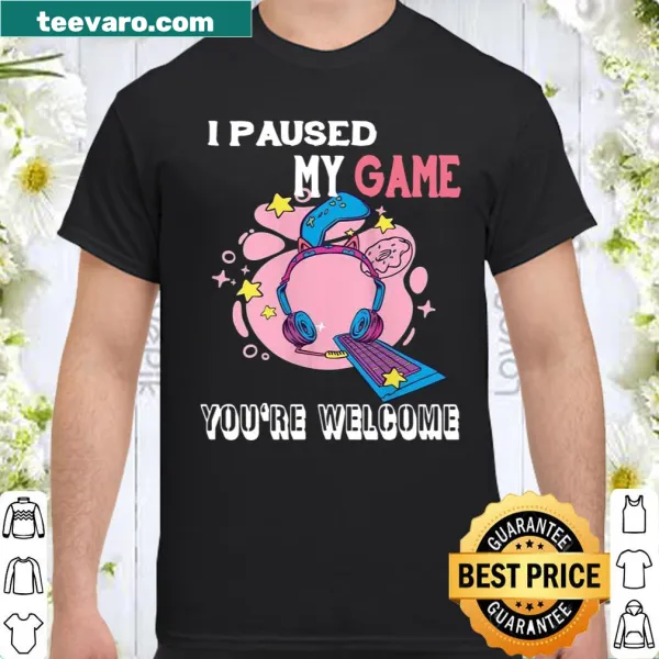 Funny shirt for women gamers with gaming controller graphic
