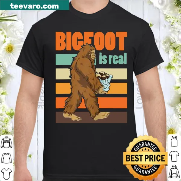 Ohio Bigfoot design on a women's shirt