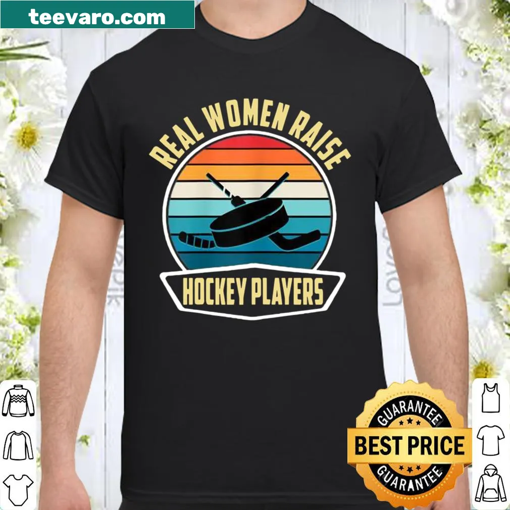 Proud Ice Hockey Mom t-shirt with bold lettering
