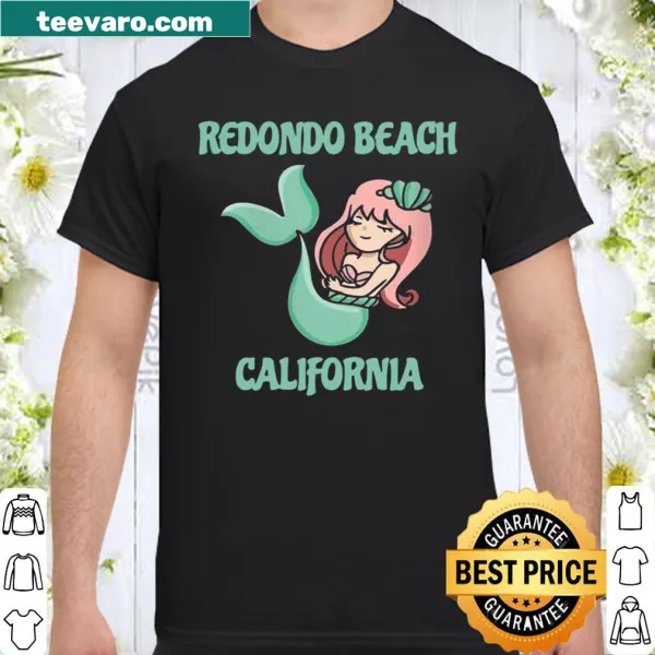 Cute mermaid illustration on a women's shirt
