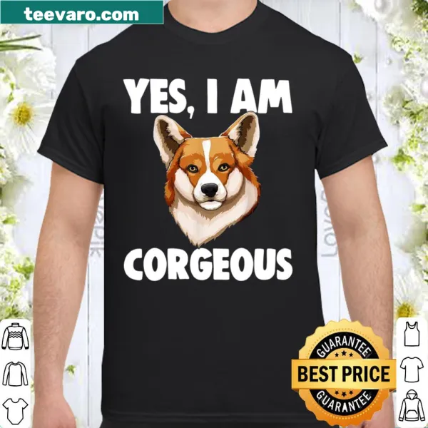 Cute corgi love shirt with playful phrase