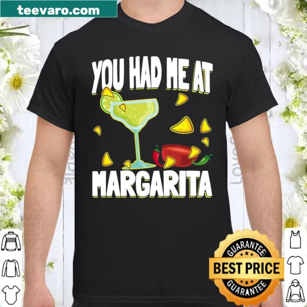 Witty margarita-themed shirt perfect for Cinco de Mayo