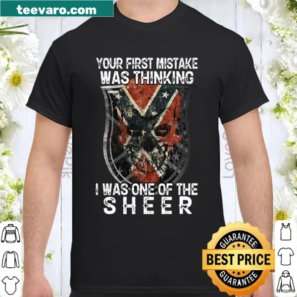 Edgy shirt about individuality and self-awareness with a humorous twist.