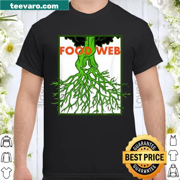 Shirt promoting organic gardening and living soil food web