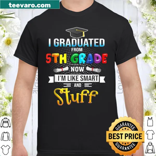 Graduation shirt for 5th grade class of 2021