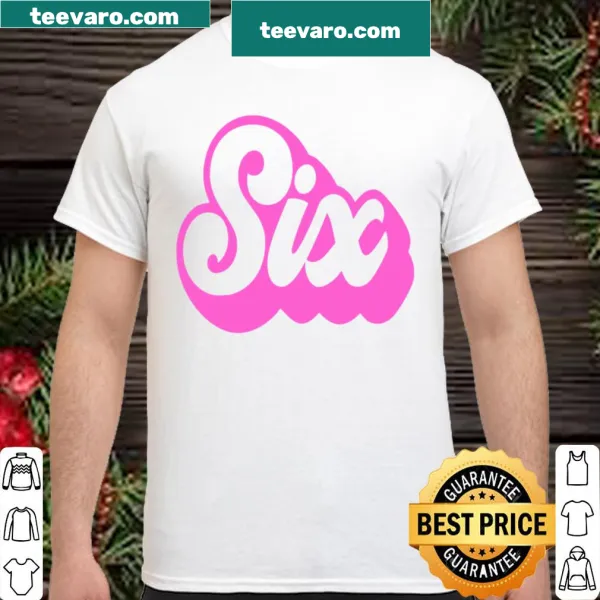 Retro birthday graphic on 6th birthday baseball tee