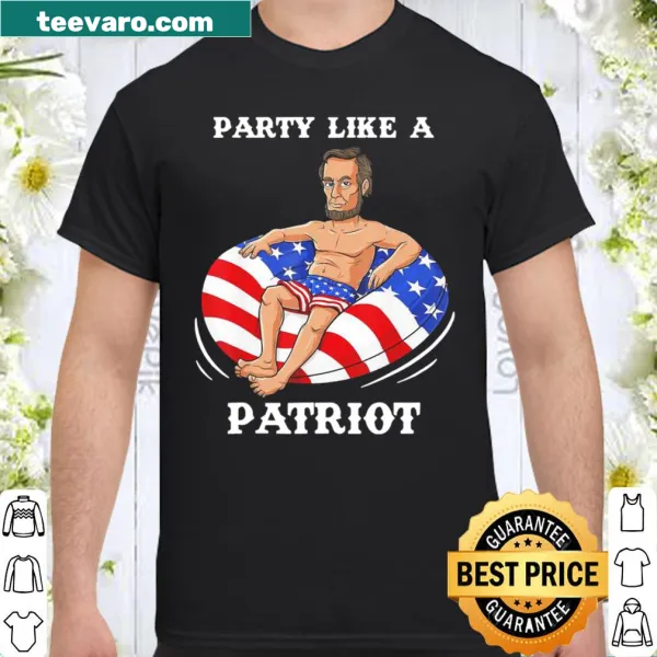 Funny Abraham Lincoln 4th of July shirt design