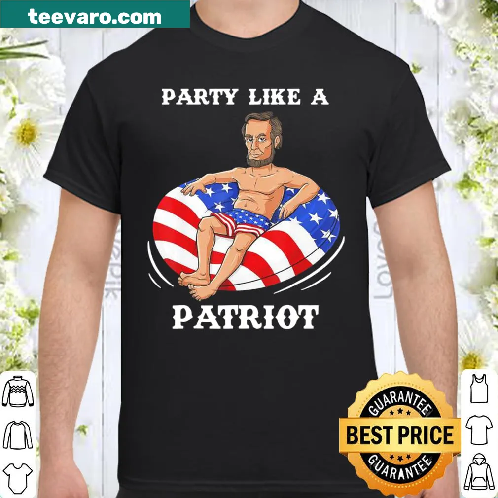 Funny Abraham Lincoln 4th of July shirt design