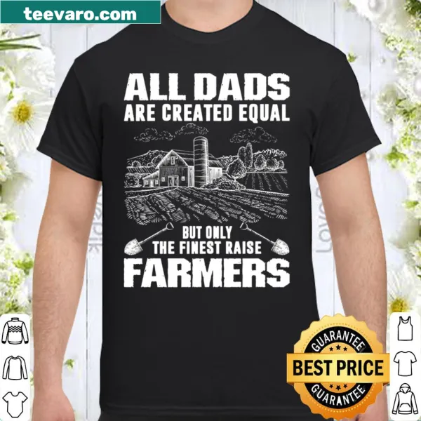 Proud shirt for dads with a humorous farming theme celebrating fatherhood.