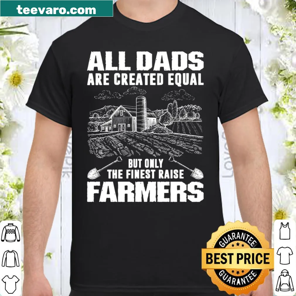 Proud shirt for dads with a humorous farming theme celebrating fatherhood.