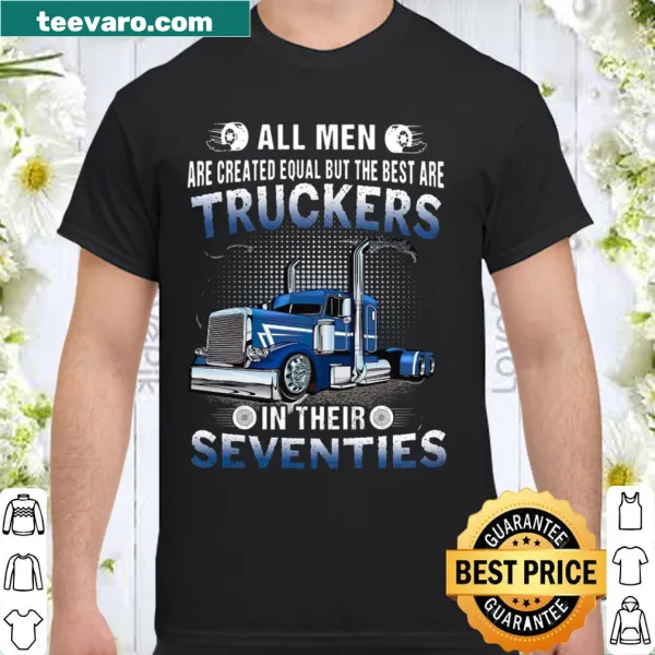 Proud text design celebrating seasoned truckers.