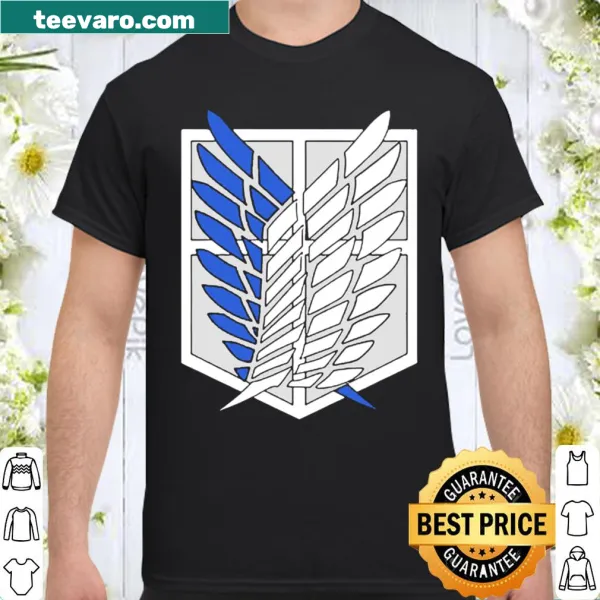 Anime-inspired shirt featuring bold imagery from Attack on Titans.