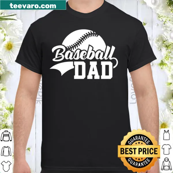 Baseball-themed shirt for dads who love the game.
