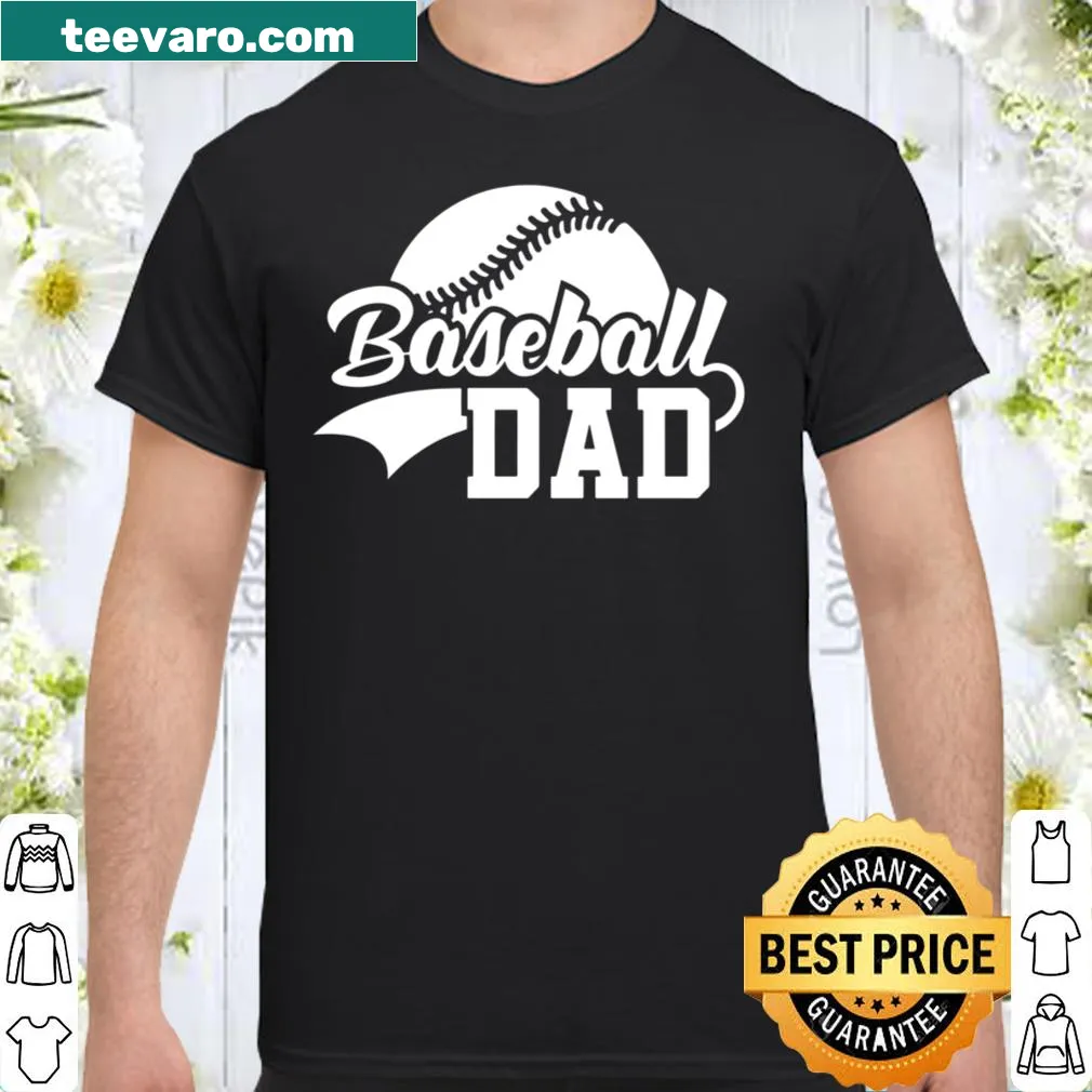 Baseball-themed shirt for dads who love the game.