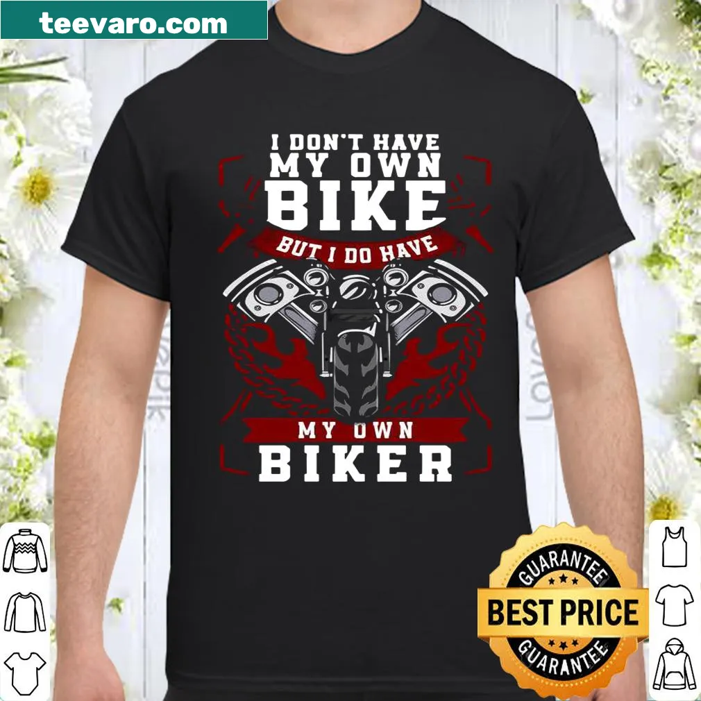 Playful typography shirt for biker girlfriends