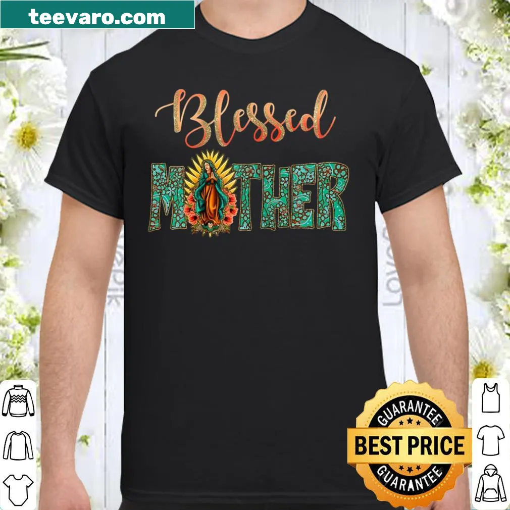 Religious design honoring Virgen de Guadalupe on casual wear.