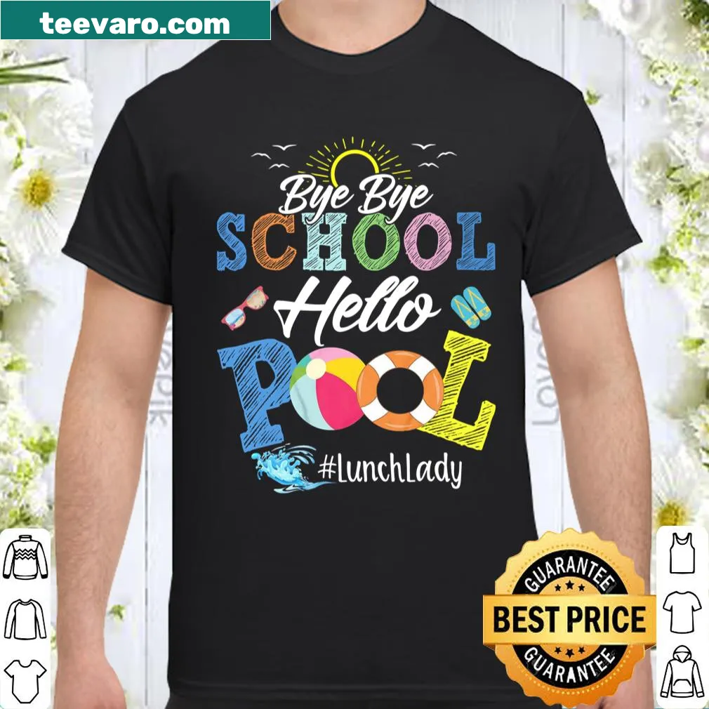 Playful shirt with text about leaving school for summer