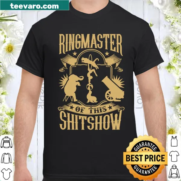 Ringmaster design shirt featuring the phrase Chaos Manager for teachers