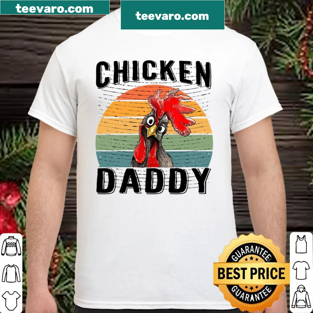 Cartoon-style shirt with 'Chicken Daddy' phrase