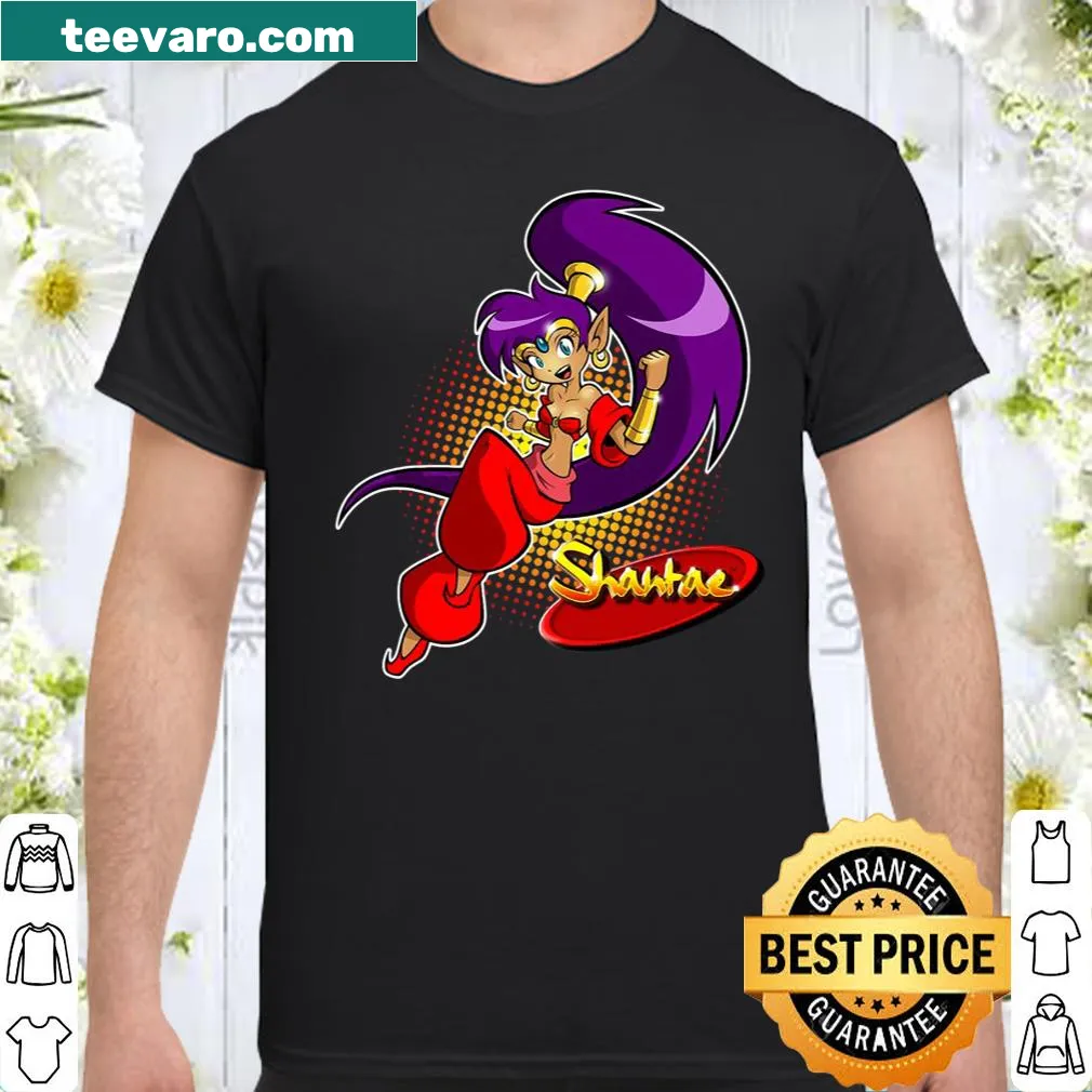 Shirt featuring Classic Shantae character from WayForward Technologies