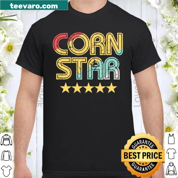 Playful Corn Star shirt for cornhole enthusiasts