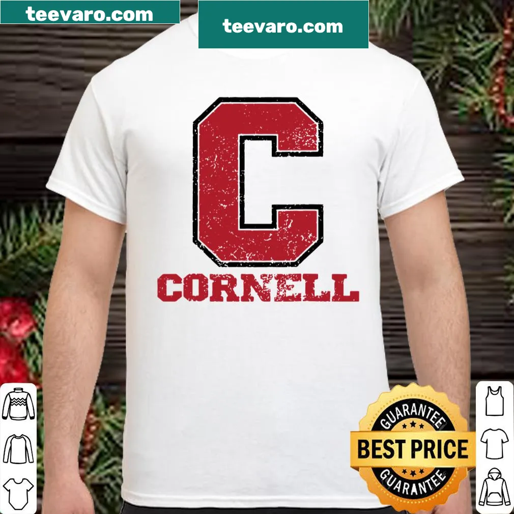 Vintage distressed Cornell University C icon shirt