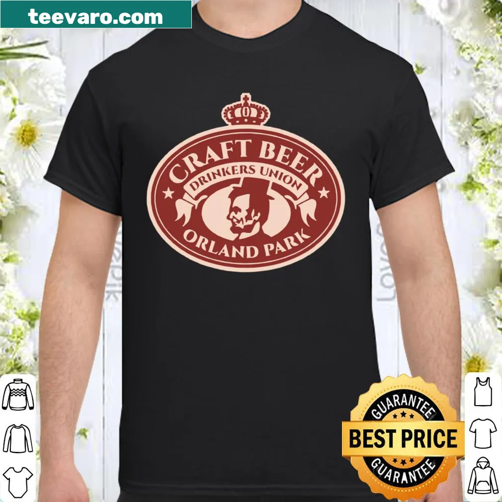 Shirt celebrating Orland Park's craft beer culture