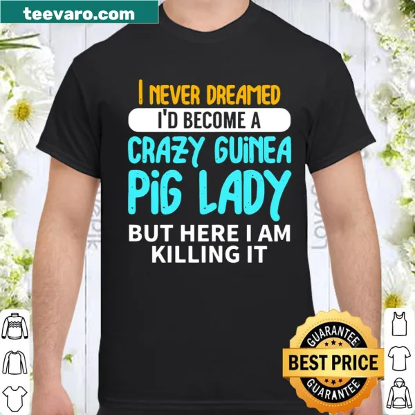 Illustrated shirt for passionate guinea pig enthusiasts