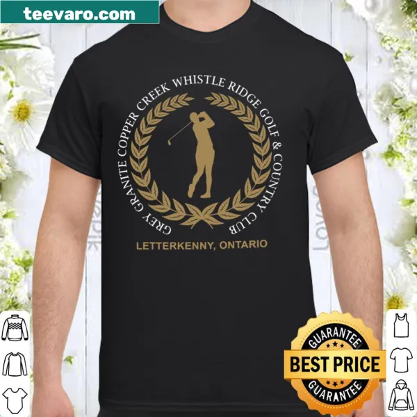 Copper Creek Golf Club badge design T-shirt