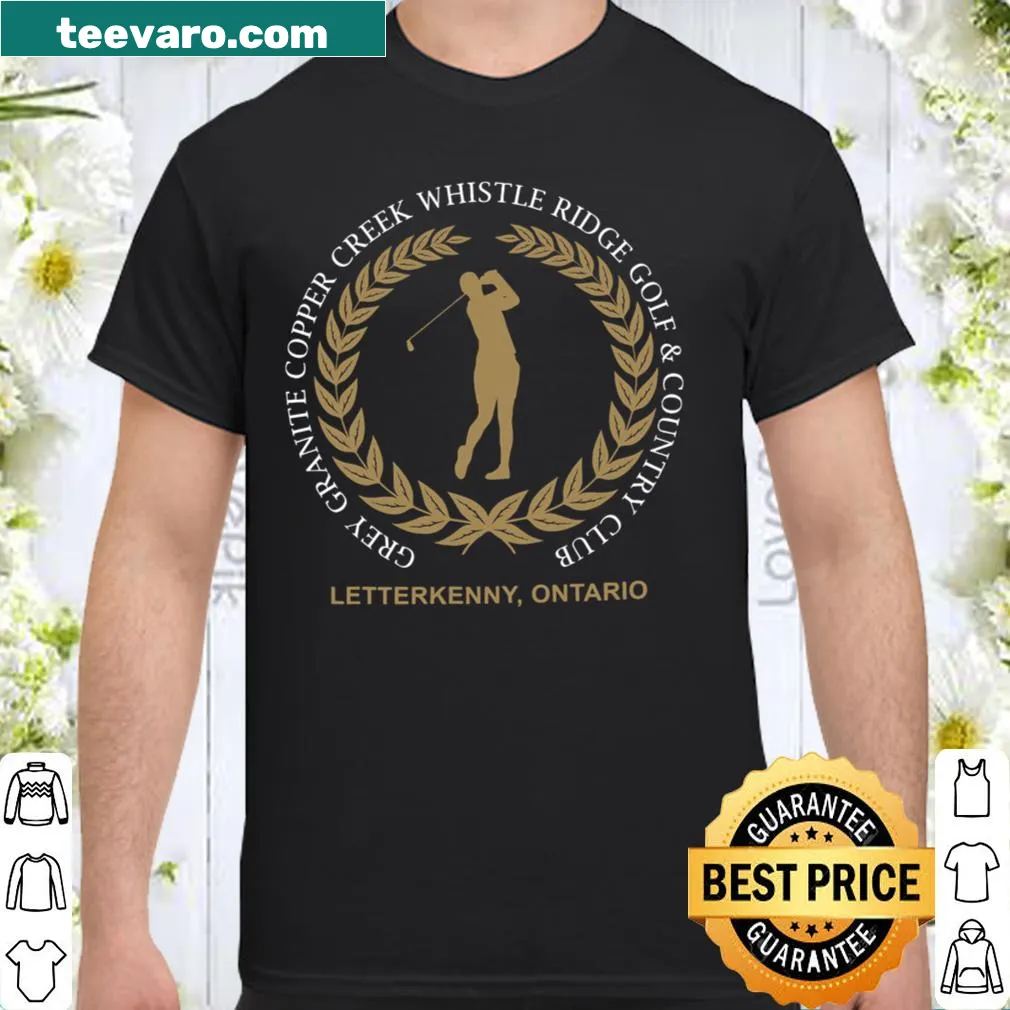 Copper Creek Golf Club badge design T-shirt