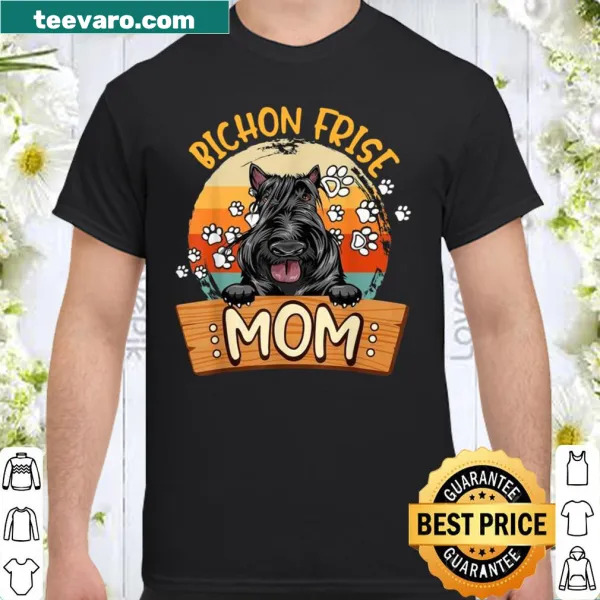 Cute Scottish Terrier Dog Mom shirt with playful cartoon design