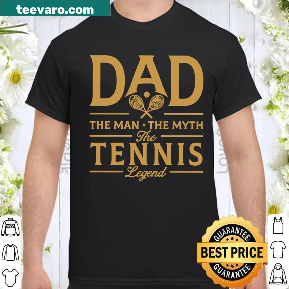 Proud tribute shirt for tennis-loving dads