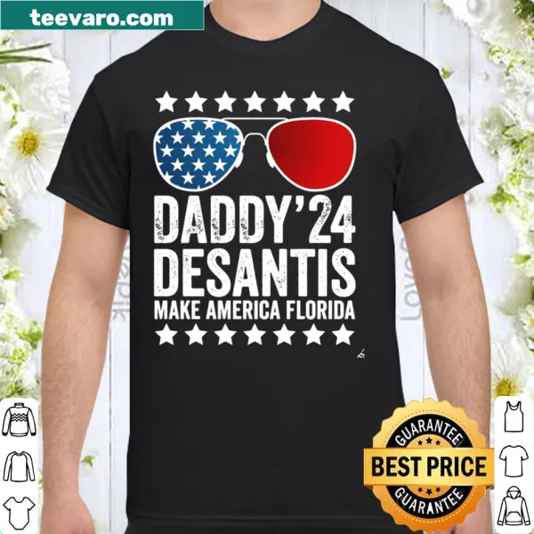 Daddy Desantis 2024 t-shirt with bold typography