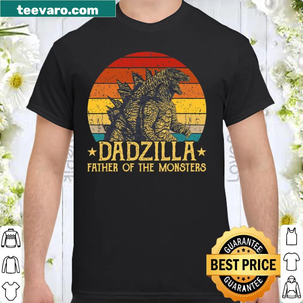 Funny Dadzilla shirt for fathers