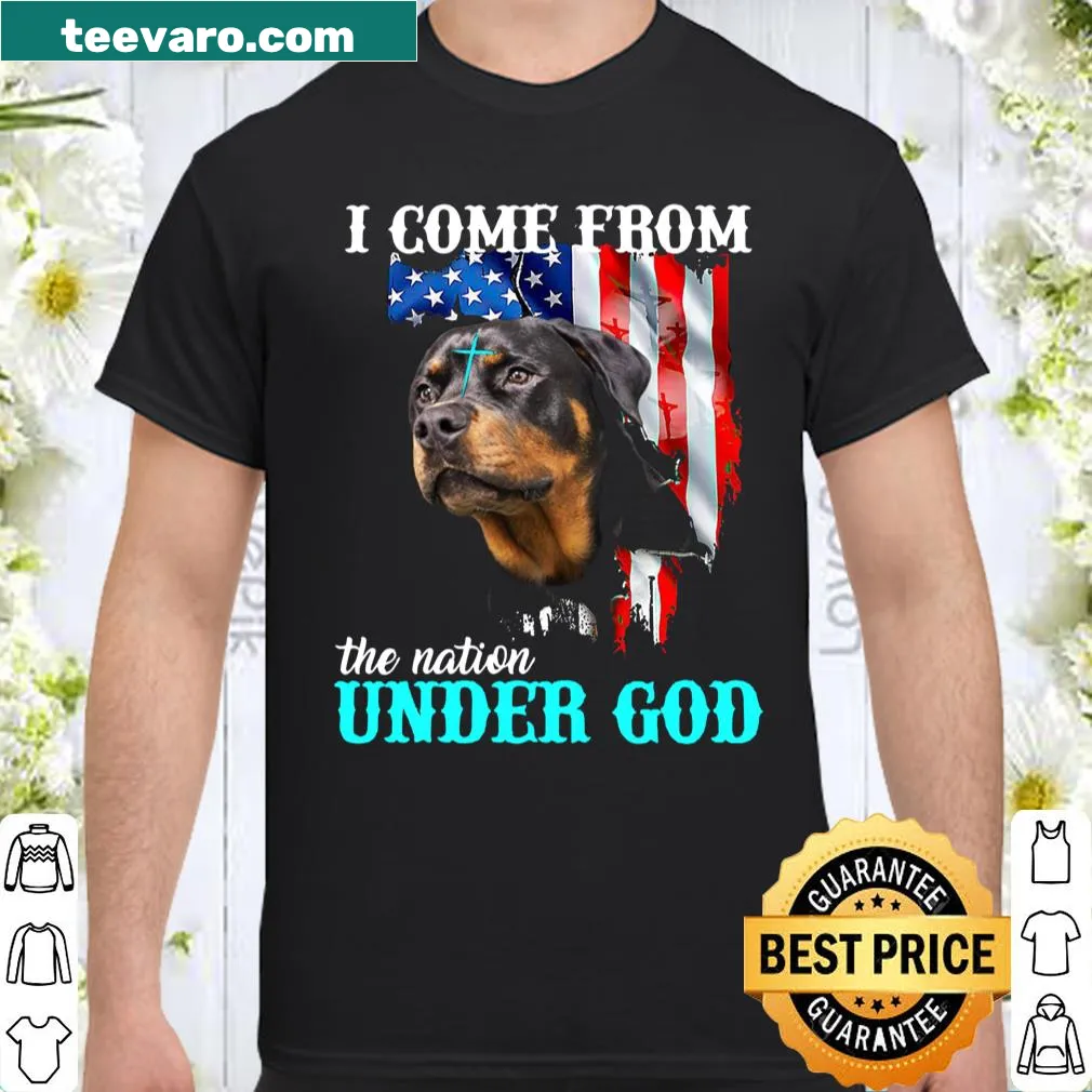 Faith-based typography design on t-shirt.