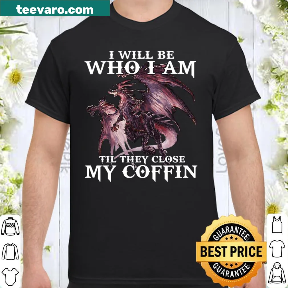 Shirt featuring a dragon and the phrase about individuality