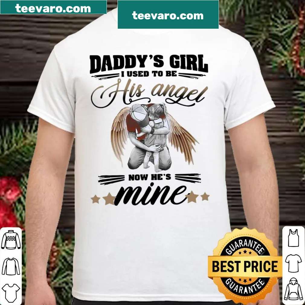 Sentimental typography shirt celebrating the father-daughter bond