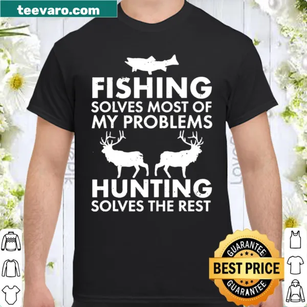 Playful fishing shirt with humorous text
