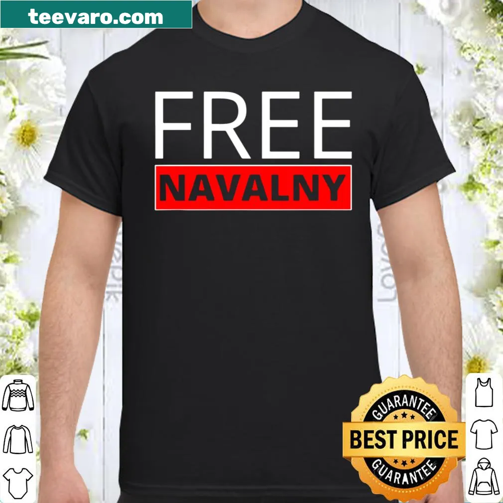 Bold activist shirt supporting Alexei Navalny