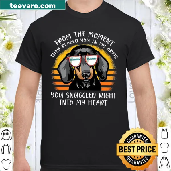 Sentimental shirt celebrating the bond with a Dachshund