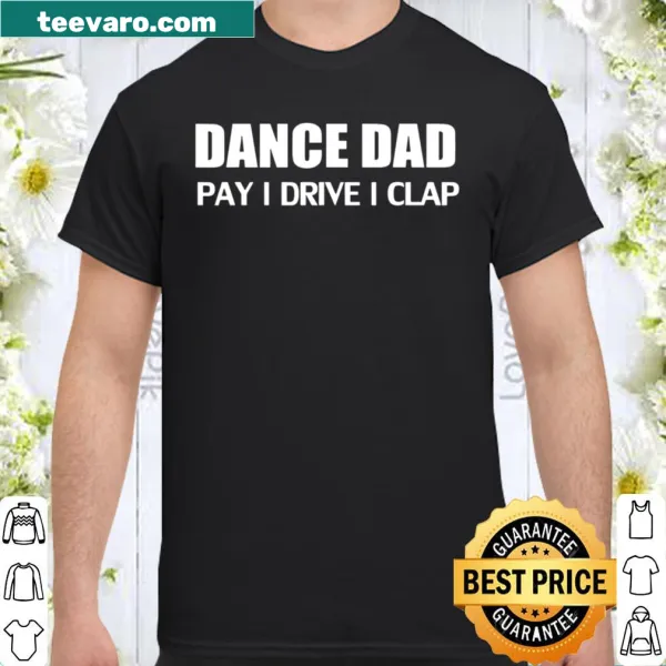 Funny Dance Dad t-shirt with playful text design