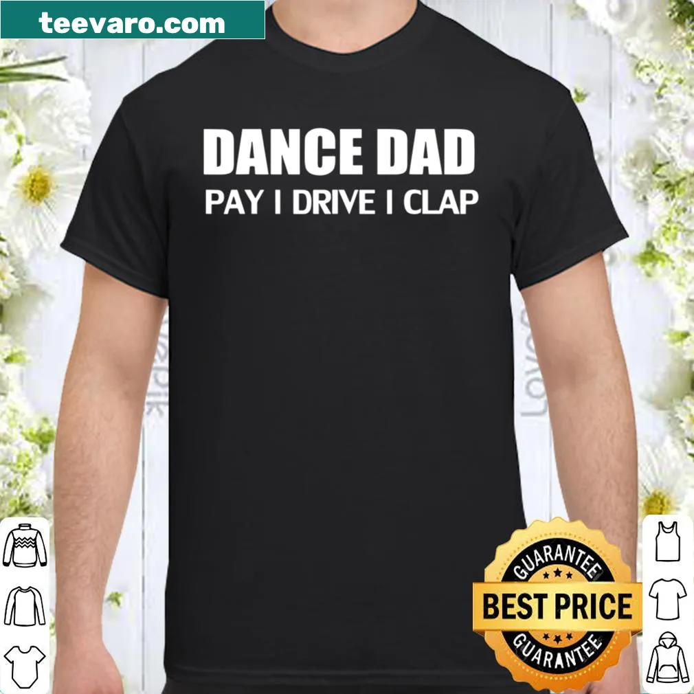 Funny Dance Dad t-shirt with playful text design